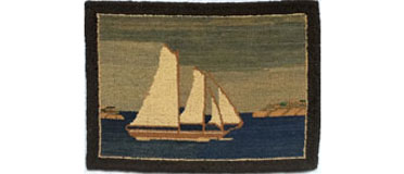 Grenfell Hooked Textiles; Monochromatic vs. Polychromatic Decor