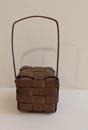 Unusual Spint Basket Baby Rattle