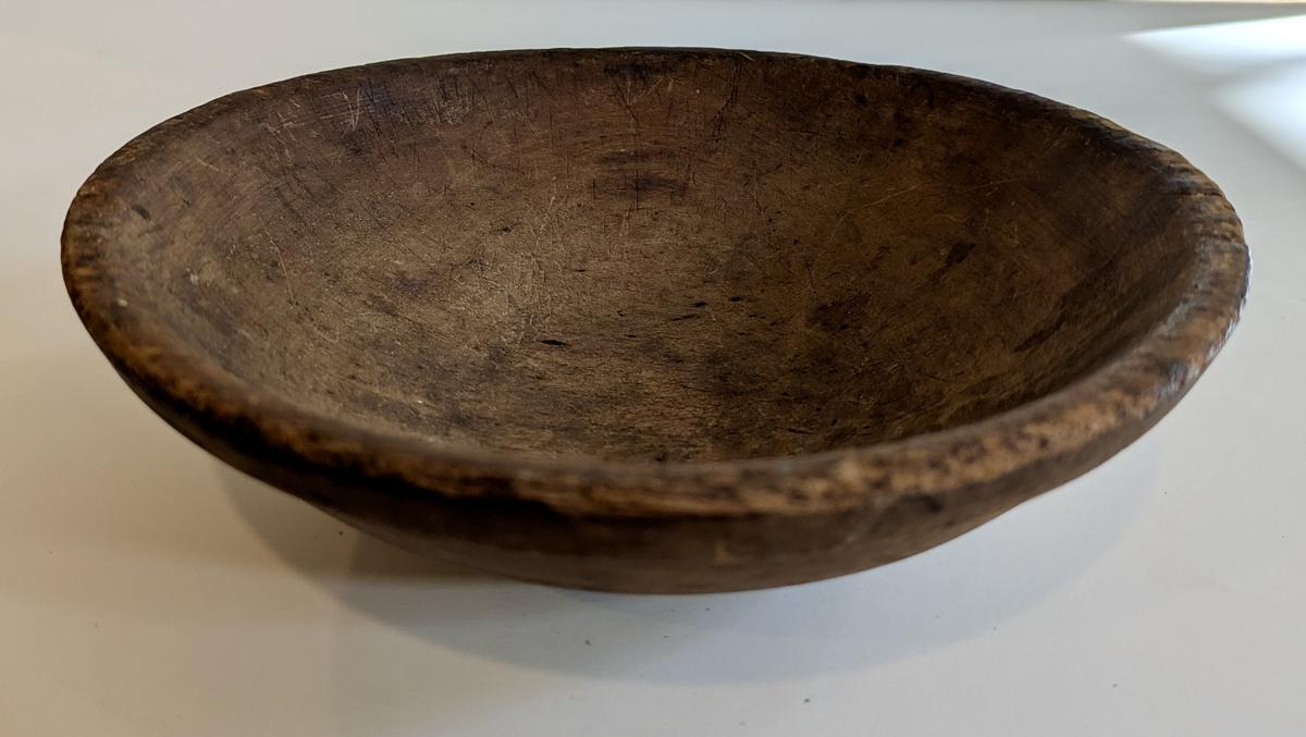 Early Small Wooden Bowl