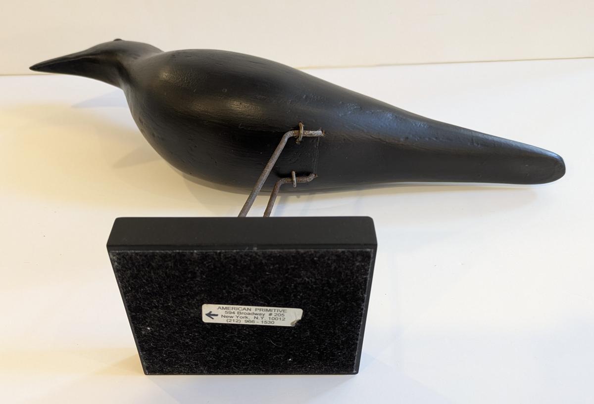 Carved Perdew Crow