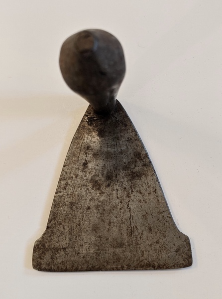 Bell Shaped Iron Dough Scraper