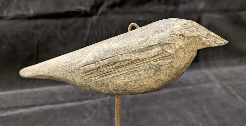 Painted Crow Decoy
