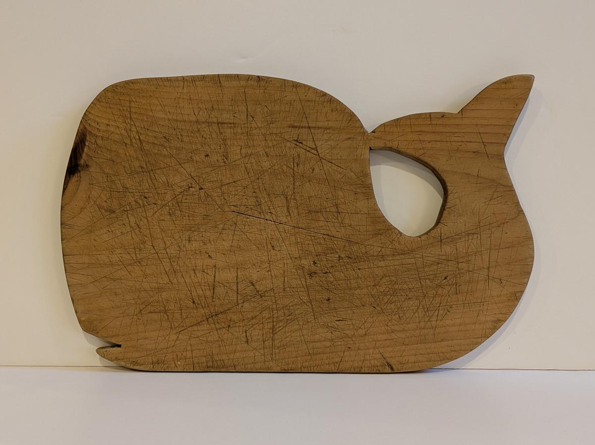 Whale Shaped Cutting Board