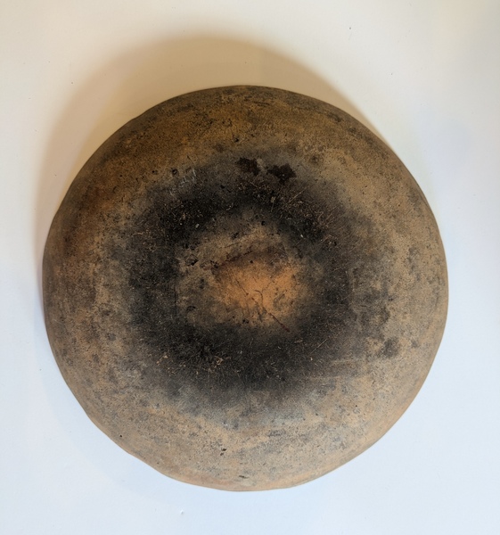 Redware Dish with Decoration