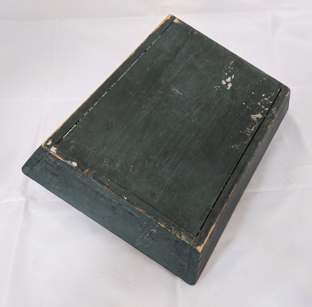 Original Blue Green Painted Carrier