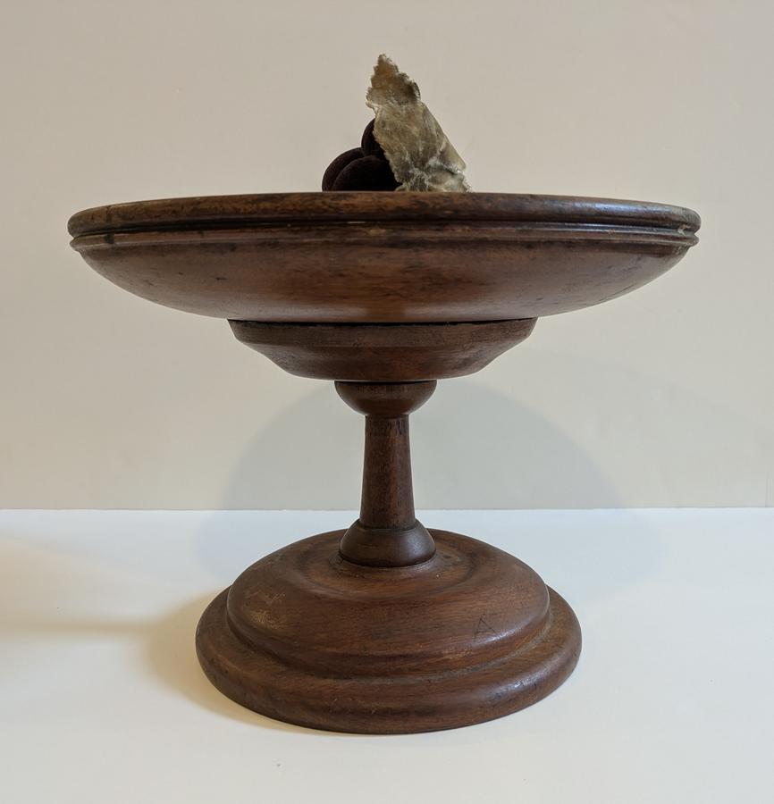 Hand Made Wooden Compote