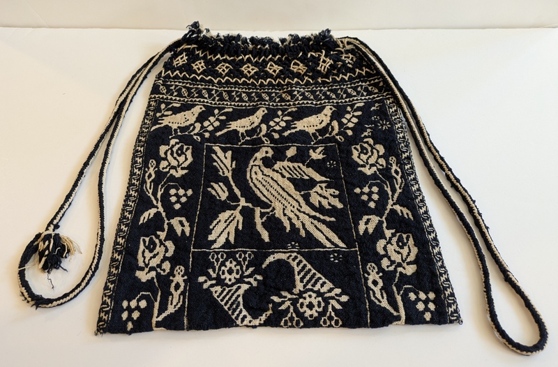 Jacquard Style Woven Ditty Bag