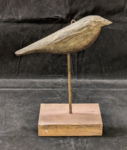Painted Crow Decoy