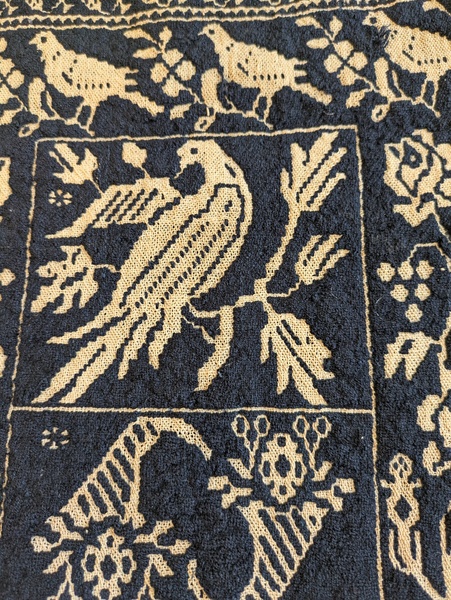 Jacquard Style Woven Ditty Bag