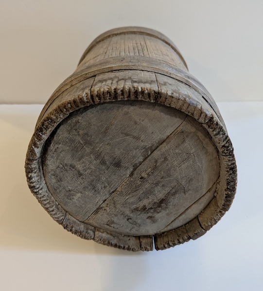 Painted Wooden Tavern Tankard