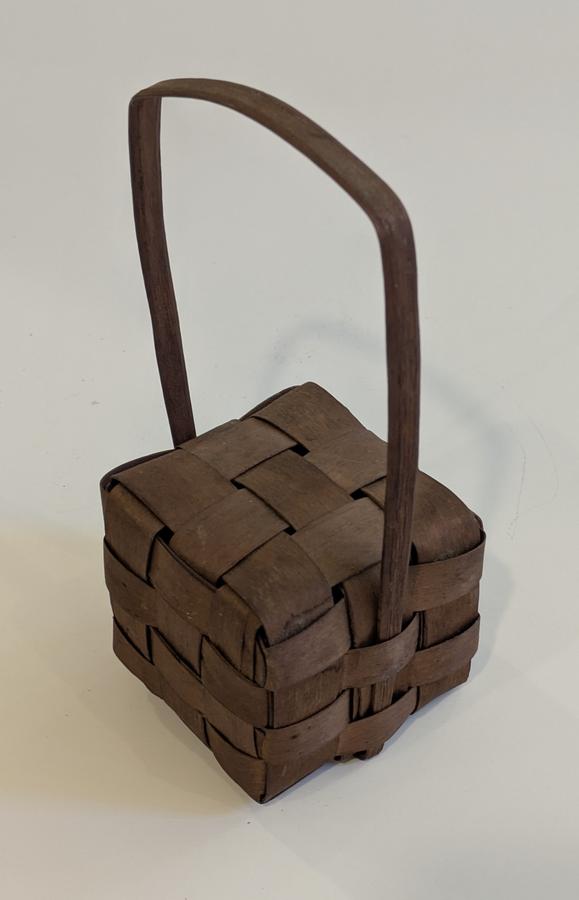 Unusual Spint Basket Baby Rattle