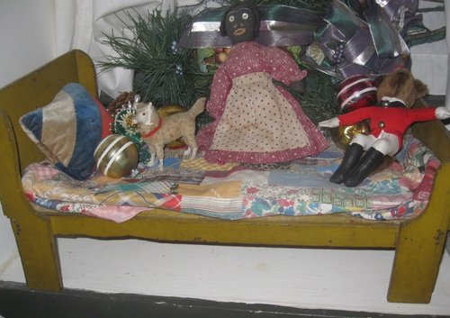 55. Rag Doll; Doll Bed; Doll Quilts