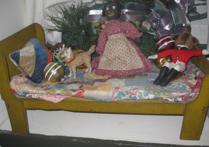 55. Rag Doll; Doll Bed; Doll Quilts
