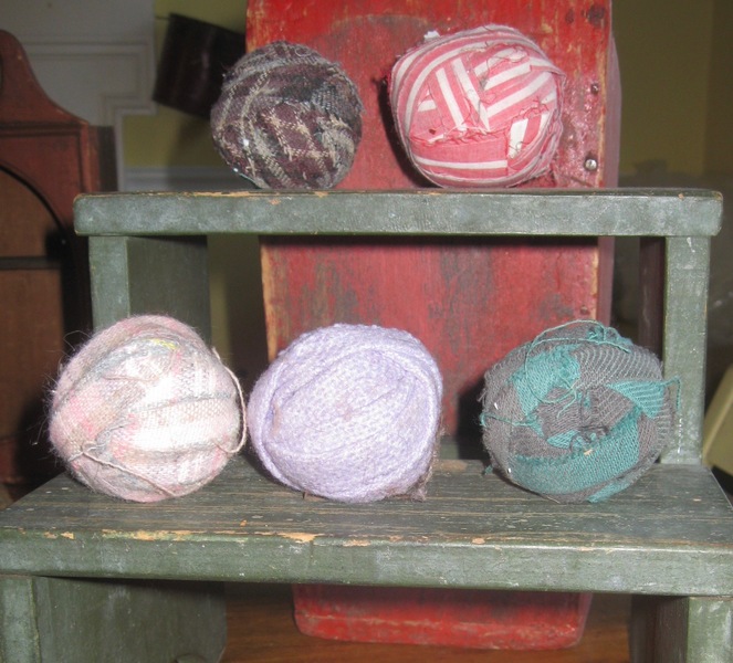 6. Lot of Five Sewing Balls