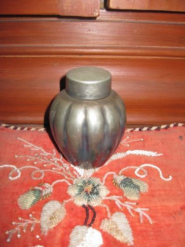 35. Pewter Jar