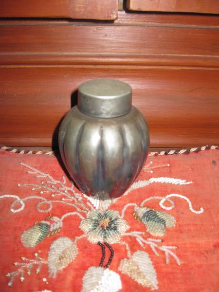 35. Pewter Jar