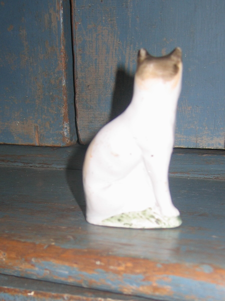 16. J. Chein Elephant Bank; Staffordshire Cat
