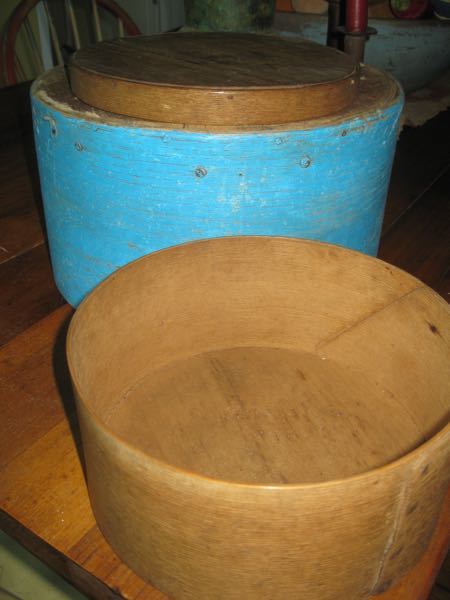 23. Round Pine Pantry Box