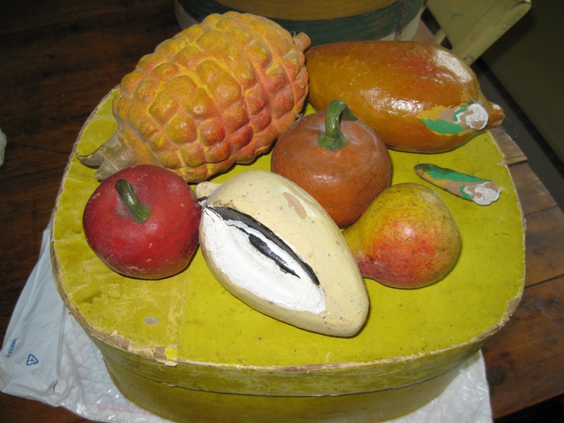 Selection of Pottery Fruit