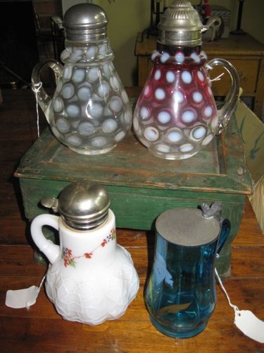 47. Victorian Syrup Jugs/Pitchers