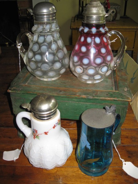 47. Victorian Syrup Jugs/Pitchers
