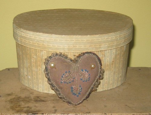 Small Heart-Shaped Pin Cushion