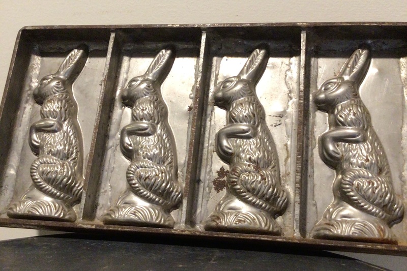 Signed German Chocolate Bunny Mold