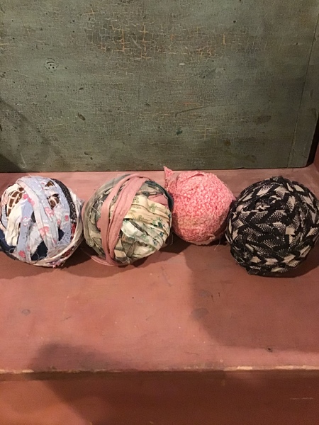 Large Lot of rag balls
