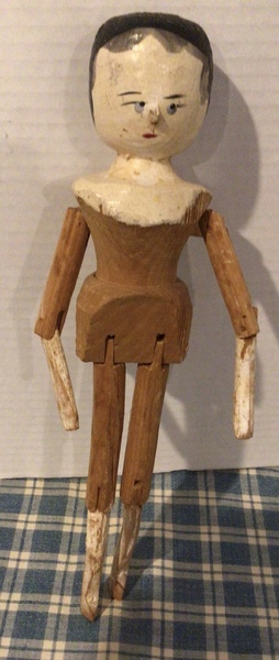 Early penny doll 11 1/2”