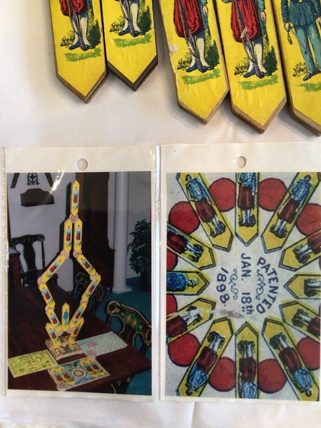 ANTIQUE SOLDIER BLOCKS