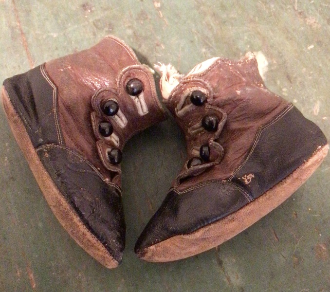 Sweet 4” High Button Child’s Shoes