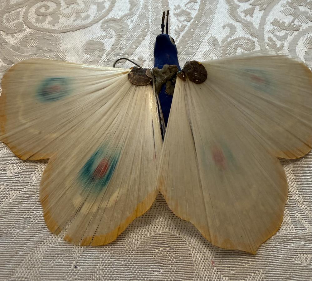 Antique Rare Dresden Butterfly 1920’-30’s