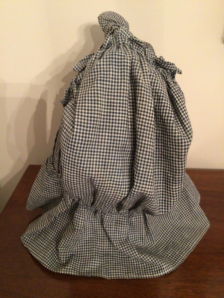 Early Blue And White Bonnet