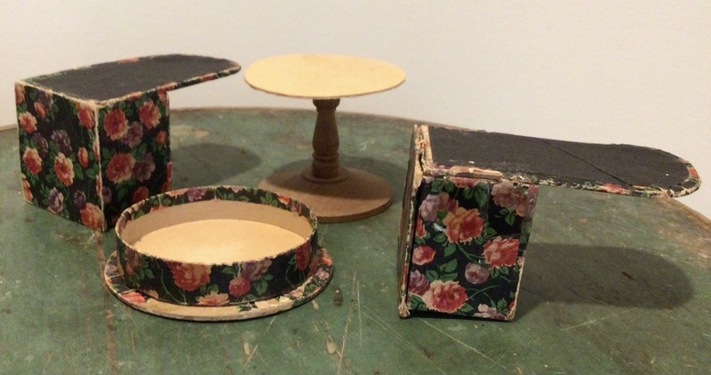 Rare 1930’s Candy Container Miniature Furniture