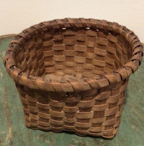 Miniature Handleless Basket