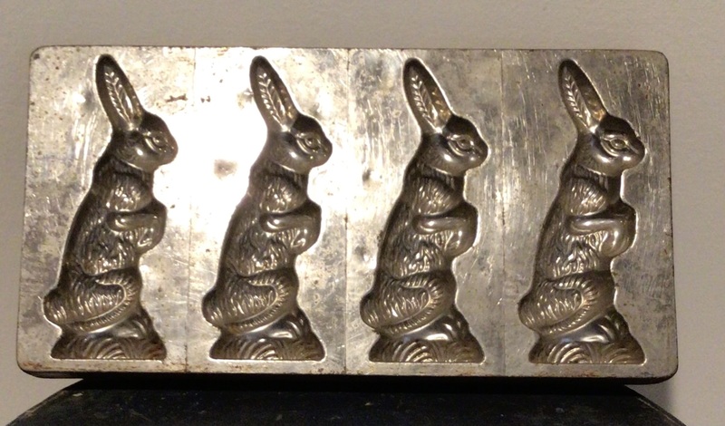 Signed German Chocolate Bunny Mold