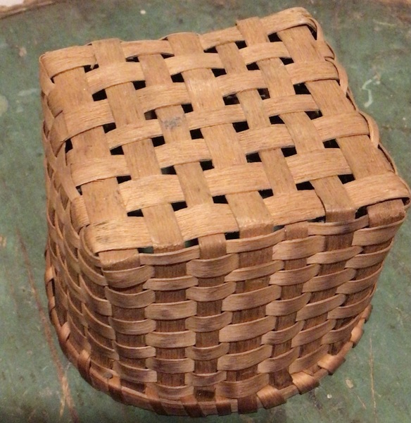 Miniature Handleless Basket