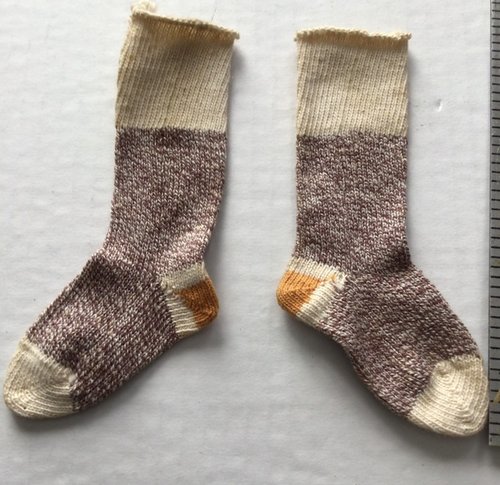 Vintage doll socks
