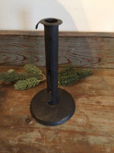 Early cleated hogs scrapper candlestick