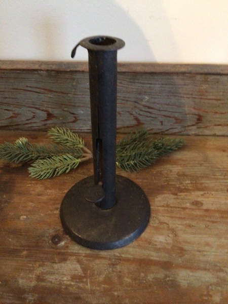 Early cleated hogs scrapper candlestick
