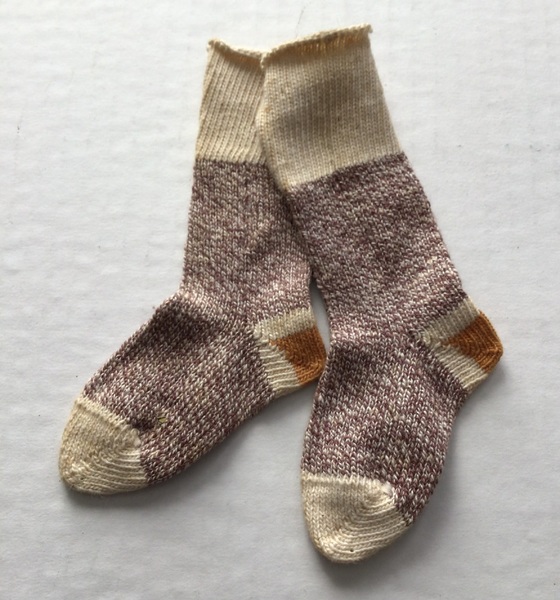 Vintage doll socks