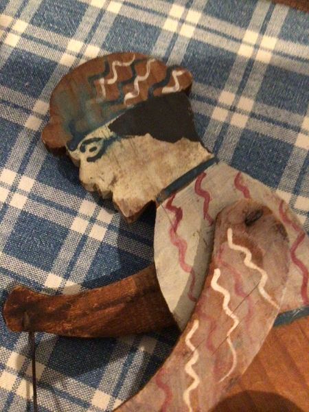 Folk Art Wood Toy