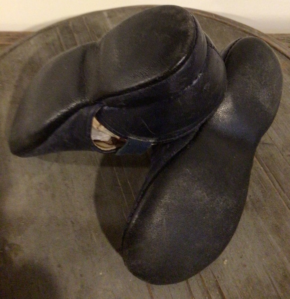 Cute Navy Blue Child’s Slippers