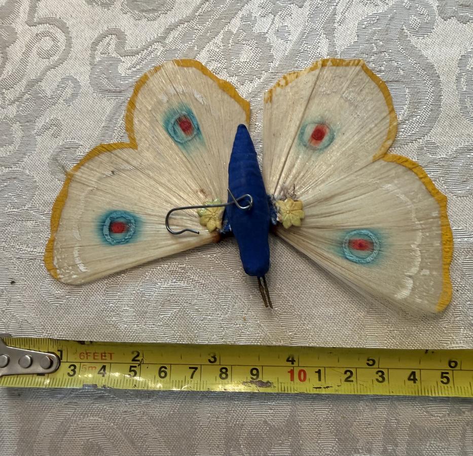 Antique Rare Dresden Butterfly 1920’-30’s