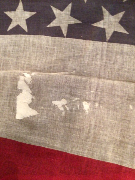 Another Large Early Patriotic Bunting Lot