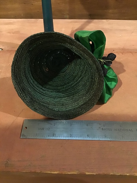 Sweet straw doll hat