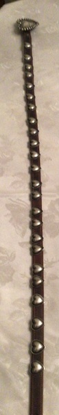 Native American Sterling Heart Concho