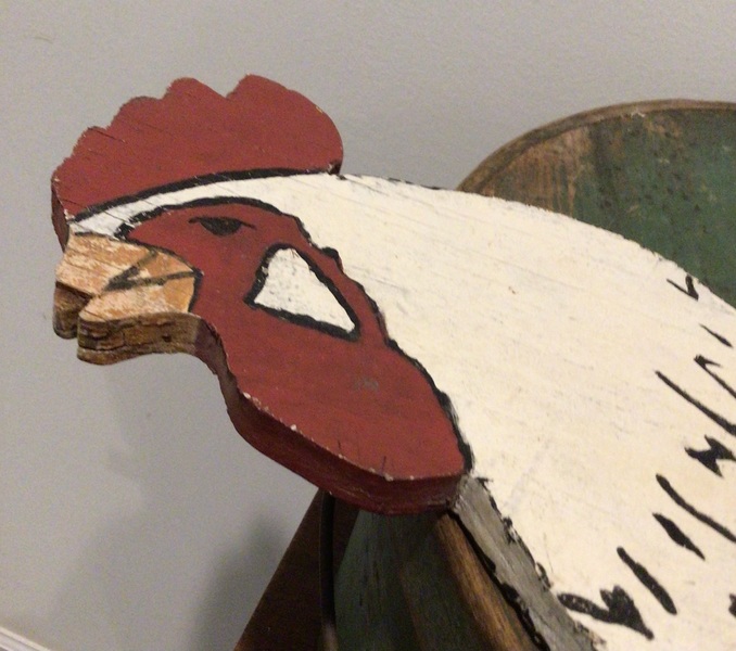 Great Folk Art Rooster