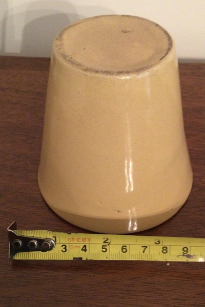 Rare Yellow ware Tumbler