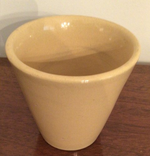 Rare Yellow ware Tumbler